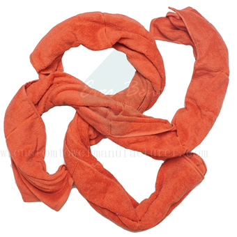 China Bulk Custom royal velvet egyptian cotton towels exporter Custom Orange Travel Towels Factory
